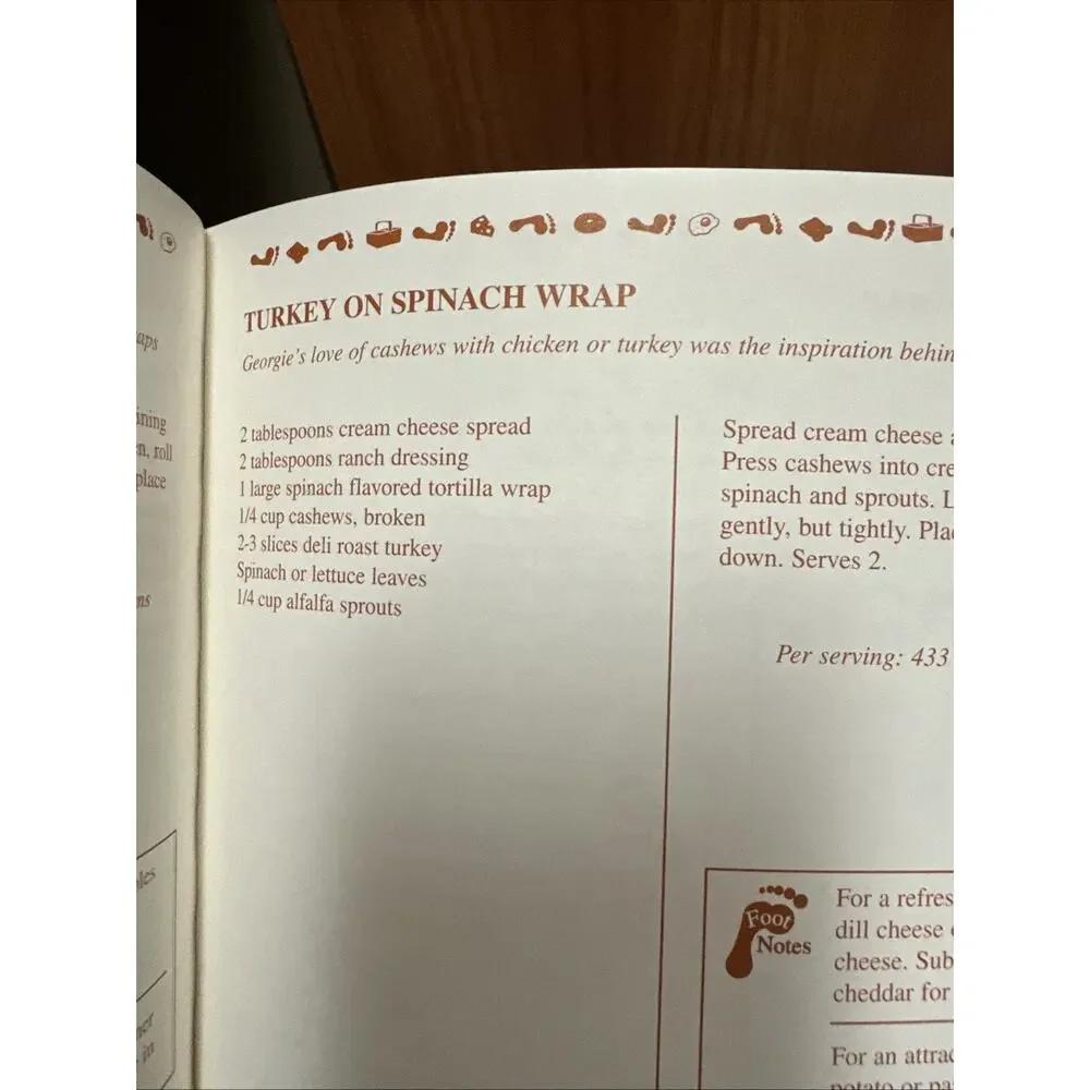 One Foot in‎ the Kitchen Cookbooks Quick Lunches and Brunches by Georgie Patrick